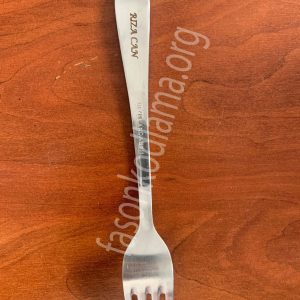 Çatal Üzerine Lazer İle İsim Yazı Yazma 0001
