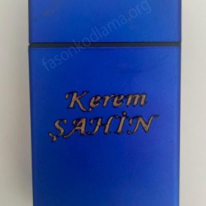 Çakmak Üzerine Lazer İle İsim Yazı Yazma 0008